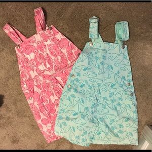 Lilly Pulitzer Short Overalls